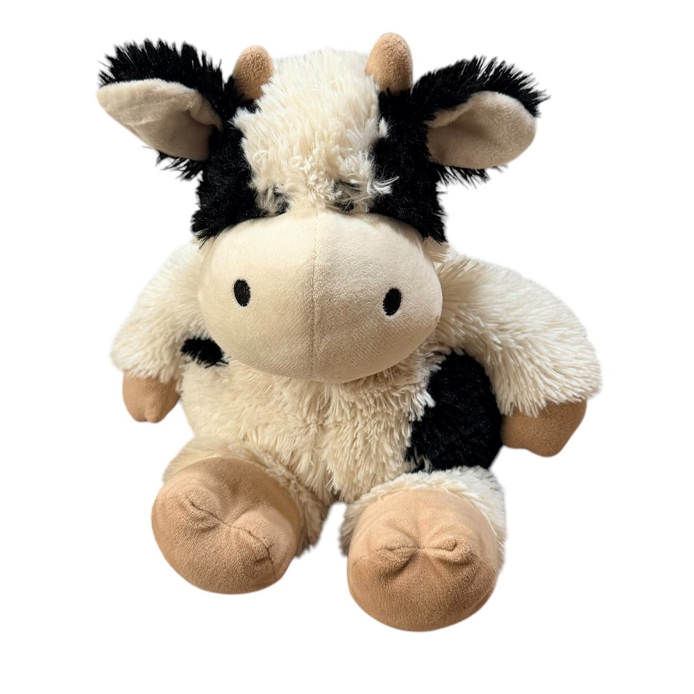 Warmies Microwaveable Lavender Scented Plush Cow Weighted Stuffed Animal